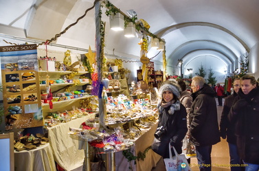 Covered Rothenburg Christmas Market